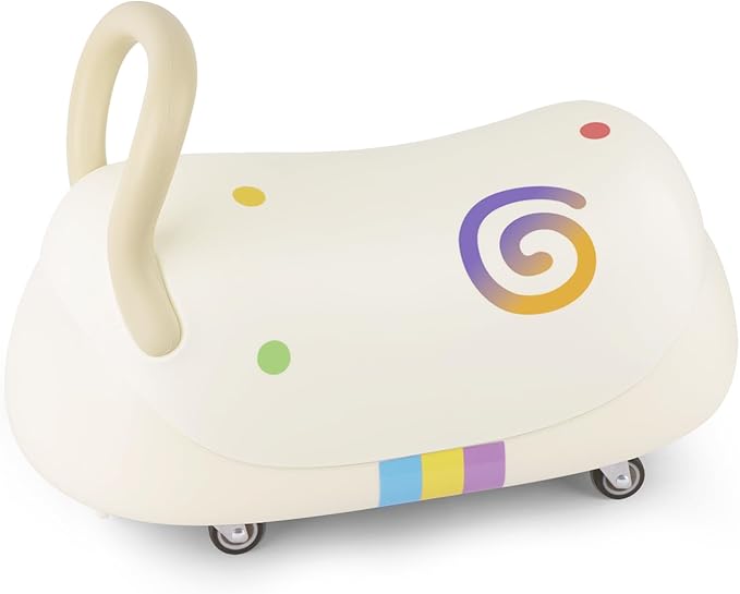 Toddler Balance Ride-On Toys, Kids Wiggle Car with Quiet PU Wheels & Anti-Tip Design for Age 1-3