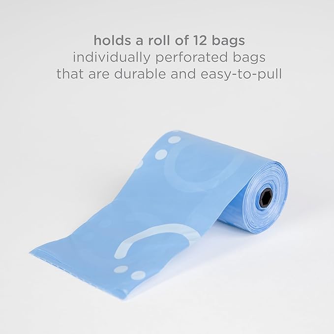 Ubbi On-the-Go Diaper Bag Dispenser for Travel, Retractable Must Have for Newborns, Helpful Baby Accessory, Sage Green