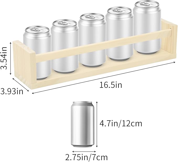 Fixwal Nursery Shelves, 16.5 Inch Floating Bookshelves for Wall Set of 3, Baby Nursery Decor, Solid Wood Wall Mounted Shelves for Books (Natural Wood)