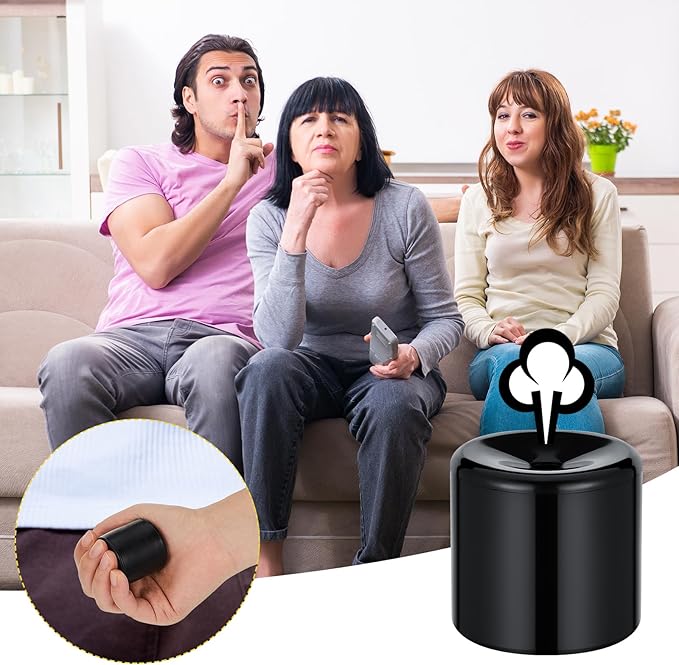 Skylety 2 Pieces Fart Machines Fart Prank Noise Maker Sounds Machine Funny Joke for Adult Funny Gag Party Birthday Joke Favors(Black,2 Pieces)