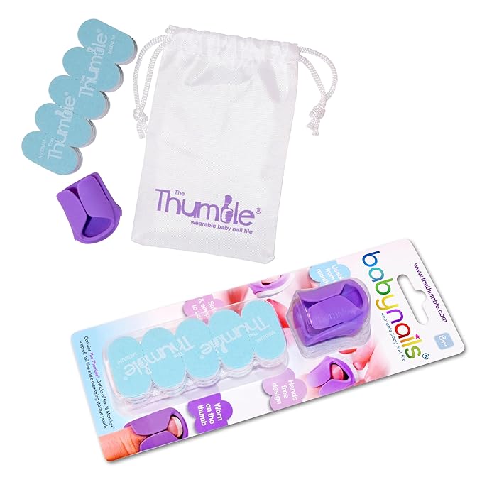 Baby Nails™ - The Wearable Baby Nail File I 6 Months+ Standard Pack - Baby Nail Care Set (6 Months+)