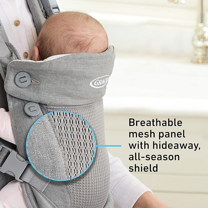 Graco Cradle Me 4 in 1 Baby Carrier | Includes Newborn Mode with No Insert Needed